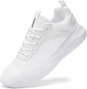 Mens Walking Shoes Running Trainers Sneakes Athletic Gym Fitness Sport Shoes Non Slip Breathable Mesh Comfortable Workout Fashion Slip On