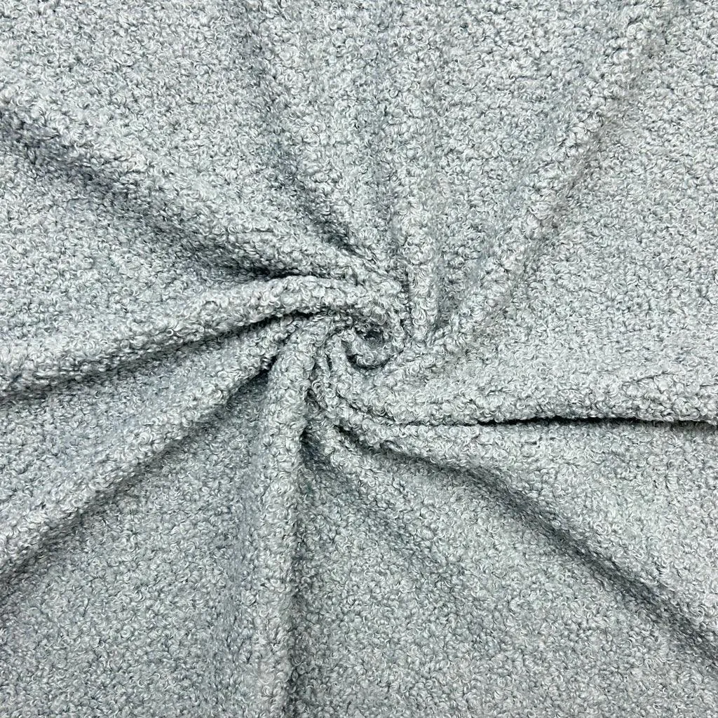 Plain Sheep Loop Boucle Fabric