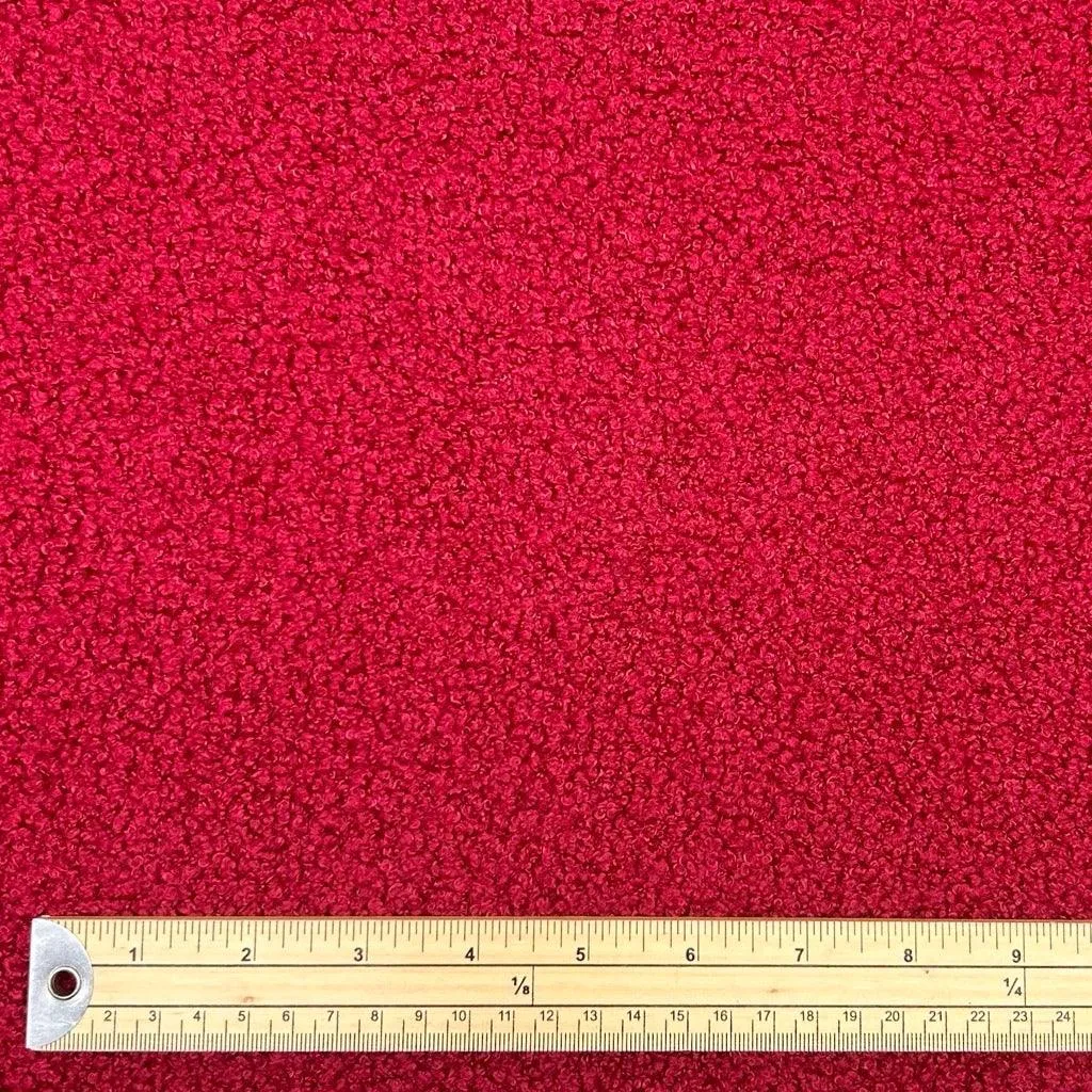 Plain Sheep Loop Boucle Fabric