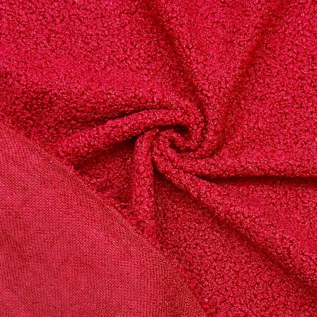 Plain Sheep Loop Boucle Fabric